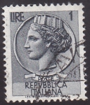 Stamps : Europe : Italy :  efigie