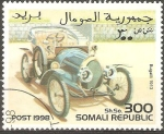 Stamps Somalia -  AUTOS.  BUGATTI  1913.