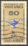 Stamps South Africa -  50th  ANIVERSARIO  DE  LA  ASOCIACIÒN  SUDAFRICANA  DE  ENFERMERAS.  LÀMPARA  DE  LA  ENFERMERA.