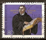 Sellos de Europa - Alemania -  500 aniversario de Martin Luther