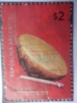 Stamps Argentina -  Kultrún Tambor Ritual - Cultura Mapuche