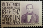 Stamps Mexico -  Gral. Pedro María Anaya