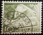 Stamps Switzerland -  Ferrocarriles