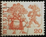 Stamps Switzerland -  Folklore y Costumbres