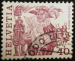 Stamps : Europe : Switzerland :  Folklore y Costumbres