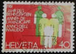 Stamps : Europe : Switzerland :  Año Internacional Discapacitados