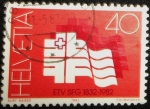 Stamps : Europe : Switzerland :  150 Años Gimnasia