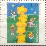 Stamps Germany -  Intercambio 0,85 usd 110 pf 2000