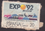 Sellos de Europa - Espa�a -  expo92