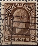 Stamps Canada -  Intercambio 0,20 usd 2 cent 1932