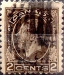 Stamps Canada -  Intercambio 0,20 usd 2 cent 1932