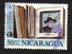 Stamps Nicaragua -  1923-1973 INTERPOL 50 Aniversario