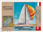 Stamps Equatorial Guinea -  TRANS-ATLANTICA 72