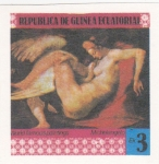 Stamps Equatorial Guinea -  Michelangelo- Pinturas famosas