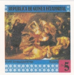 Stamps Equatorial Guinea -  Rubens- Pinturas famosas
