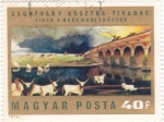 Stamps : Europe : Hungary :  Pinturas