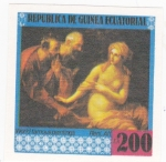Stamps Equatorial Guinea -  Reni- Pinturas famosas