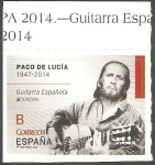 Stamps Spain -  Paco de Lucía, músico