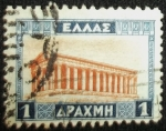 Stamps : Europe : Greece :  Templo de Teseo en Atenas