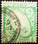 Stamps Ireland -  Mano sujetando Espada