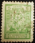 Stamps : Europe : Lithuania :  Cruz