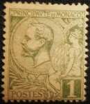 Stamps : Europe : Monaco :  Albert I