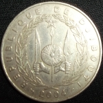 monedas del Mundo : Africa : Djibouti :  2004 (Anverso)