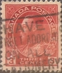 Sellos de America - Canad� -  Intercambio 0,20 usd 3 cent 1923