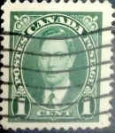 Sellos de America - Canad� -  Intercambio 0,20 usd 1 cent 1937