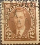 Stamps Canada -  Intercambio 0,20 usd 2 cent 1937