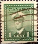 Stamps Canada -  Intercambio 0,20 usd 1 cent 1942