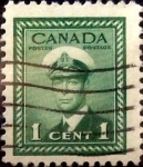 Sellos de America - Canad -  Intercambio 0,20 usd 1 cent 1942