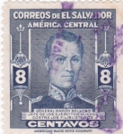 Stamps : America : El_Salvador :  General Ramón Belloso