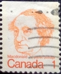 Stamps Canada -  Intercambio 0,20 usd 1 cent 1973