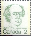 Stamps Canada -  Intercambio 0,20 usd 2 cent 1973