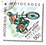 Sellos de Asia - Mongolia -  MOTORING 1981 motocross