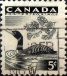 Sellos de America - Canad -  Intercambio cxrf2 0,20 usd 5 cent 1957