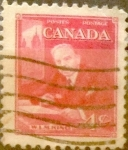 Sellos de America - Canad� -  4 cent 1951