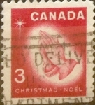 Stamps Canada -  Intercambio 0,20 usd 3 cent 1966
