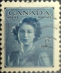Sellos de America - Canad� -  Intercambio 0,20 usd 4 cent 1948
