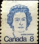 Stamps Canada -  Intercambio 0,20 usd 8 cent 1974