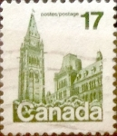 Stamps Canada -  Intercambio 0,20 usd 17 cent 1979