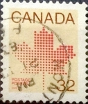 Sellos de America - Canad -  Intercambio 0,20 usd 32 cent 1983