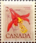 Stamps Canada -  Intercambio 0,20 usd 2 cent 1977