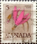 Stamps Canada -  Intercambio 0,20 usd 5 cent 1977