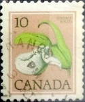 Stamps Canada -  Intercambio 0,20 usd 10 cent 1977