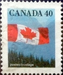 Stamps Canada -  Intercambio 0,20 usd 40 cent 1990