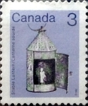 Stamps Canada -  Intercambio 0,20 usd 3 cent 1982