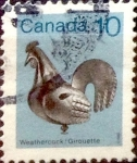 Stamps Canada -  Intercambio 0,20 usd 10 cent 1982