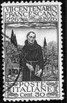 Stamps : Europe : Italy :  VII Centenario de la muerte de San Francisco de Asis